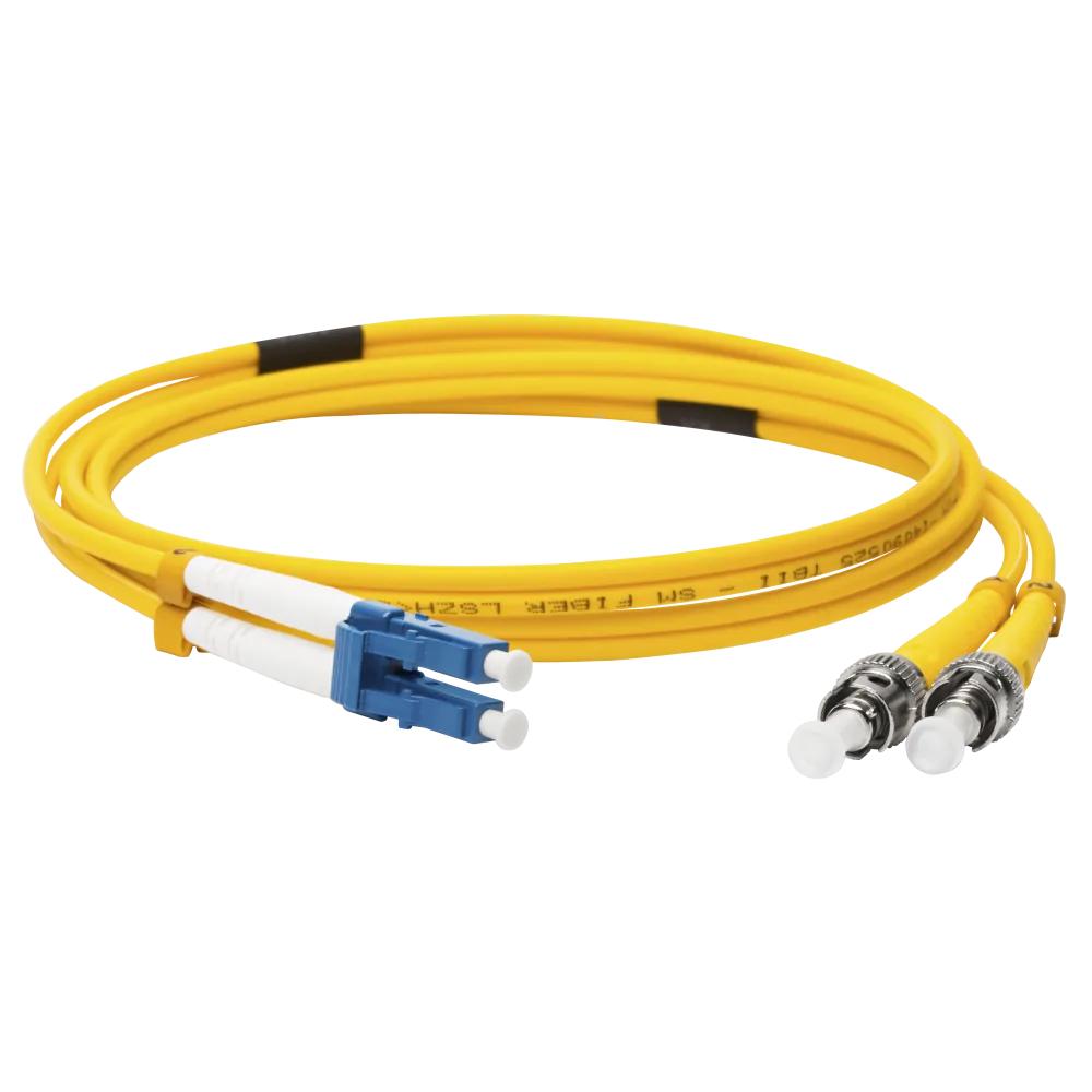 Патч-корд LANMASTER оптический LSZH ST/UPC-LC/UPC SM