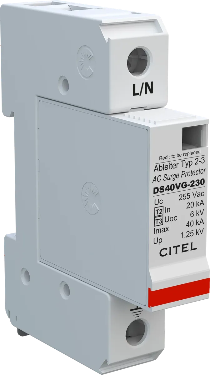 Устройство защиты от импульсных перенапряжений Citel DS41VG-230 (331751), тип 2+3