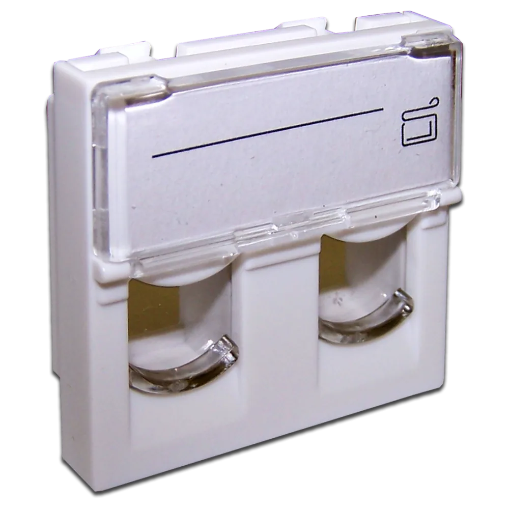 Вставка LANMASTER 45x45 на 2 модуля