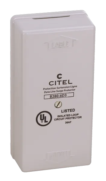 Устройство защиты от импульсных перенапряжений Citel B280-06D3 (72771) для RS422, 2 пары
