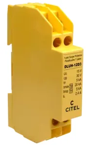 Устройство защиты от импульсных перенапряжений Citel DLUH-12D3 (640702), 1 пара, сети RS232, RS485