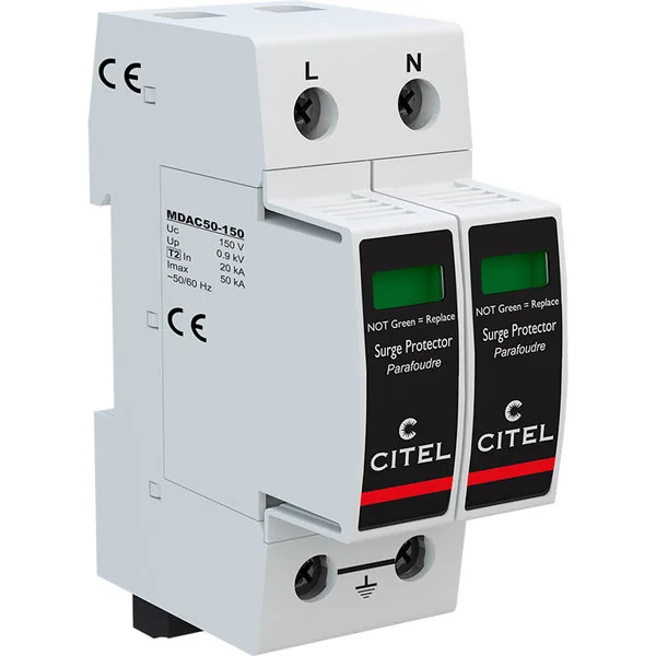 Устройство защиты от импульсных перенапряжений Citel DAC50S-20-150 (821110122), тип 2