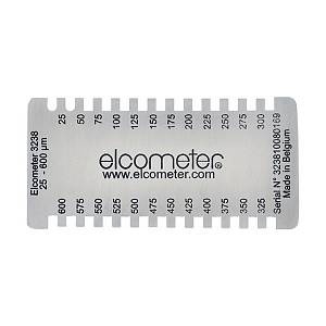 Калибровка прямоугольной гребенки Elcometer 3238